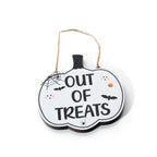 Reversible Trick or Treat Sign