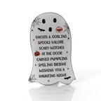 Ghost Easel Sign