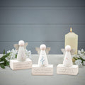 Remembrance Angels - Robin, Feather, Forget-me-not