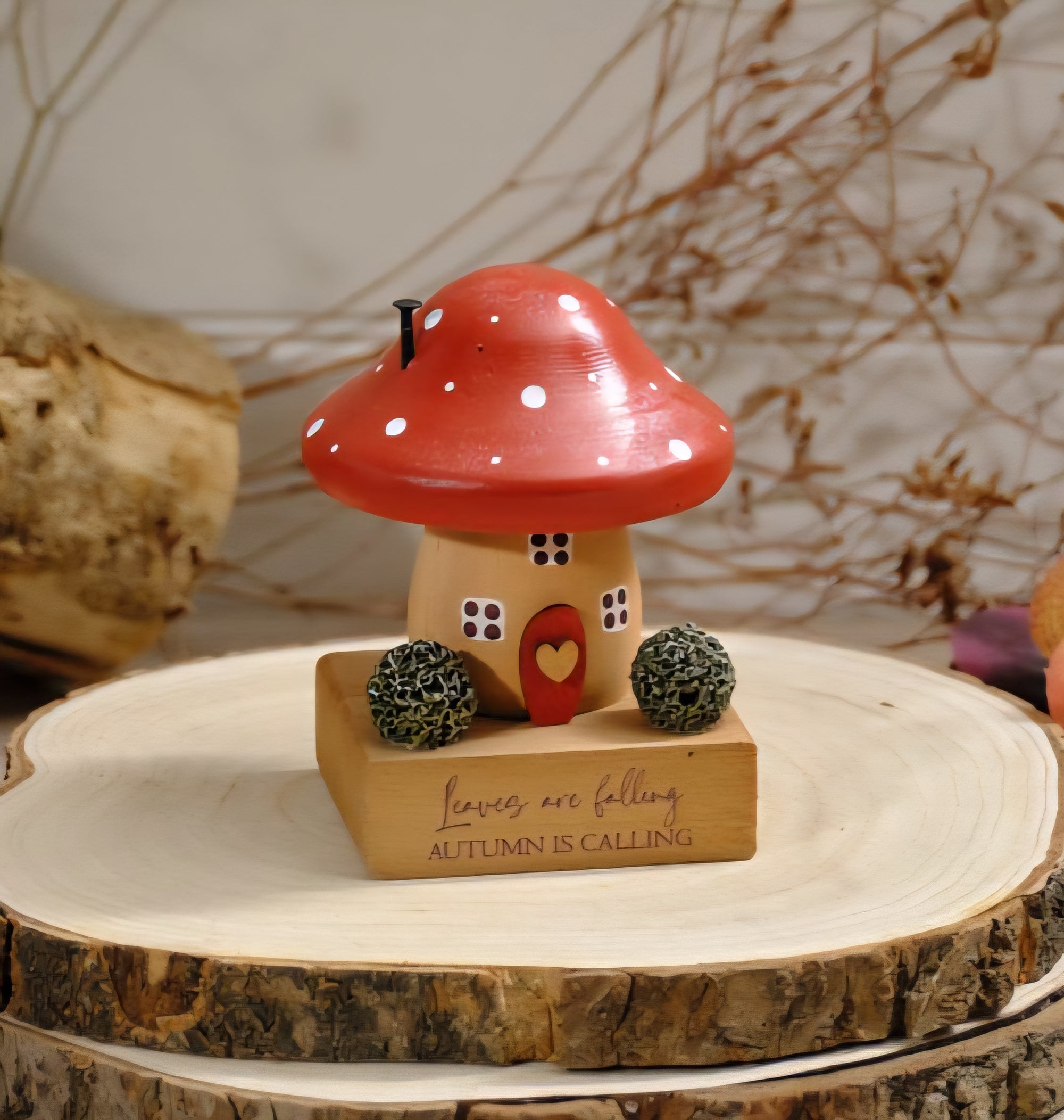 Toadstool Tales Mushroom House - Autumn Is Calling