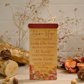 Autumn Woodland Animals Hanging Sign