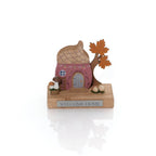 Toadstool Tales Welcome Home Acorn Wooden House Block  *** PRE-ORDER ***