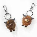 Highland Cow Keyring