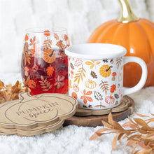 Load image into Gallery viewer, Autumn Leaves &amp; Pumpkins Mug
