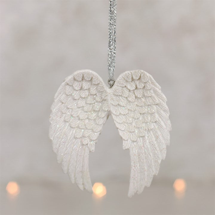 Glitter Angel Wings - Hanging