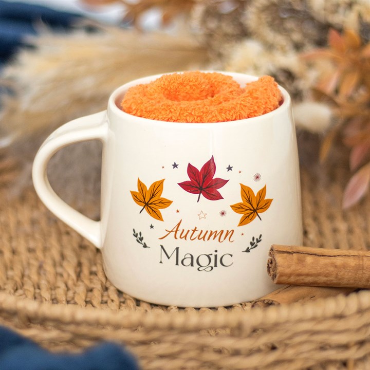 Mug & Socks Gift Set - Autumn Magic