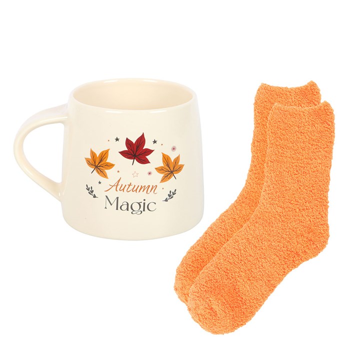 Mug & Socks Gift Set - Autumn Magic