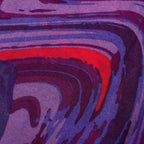 Eco Style - Abstract Print - Purple