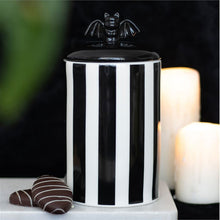 Load image into Gallery viewer, Striped Bat Storage Jar
