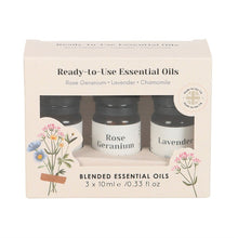 Load image into Gallery viewer, Set of 3 Floral Blended Essential Oils
