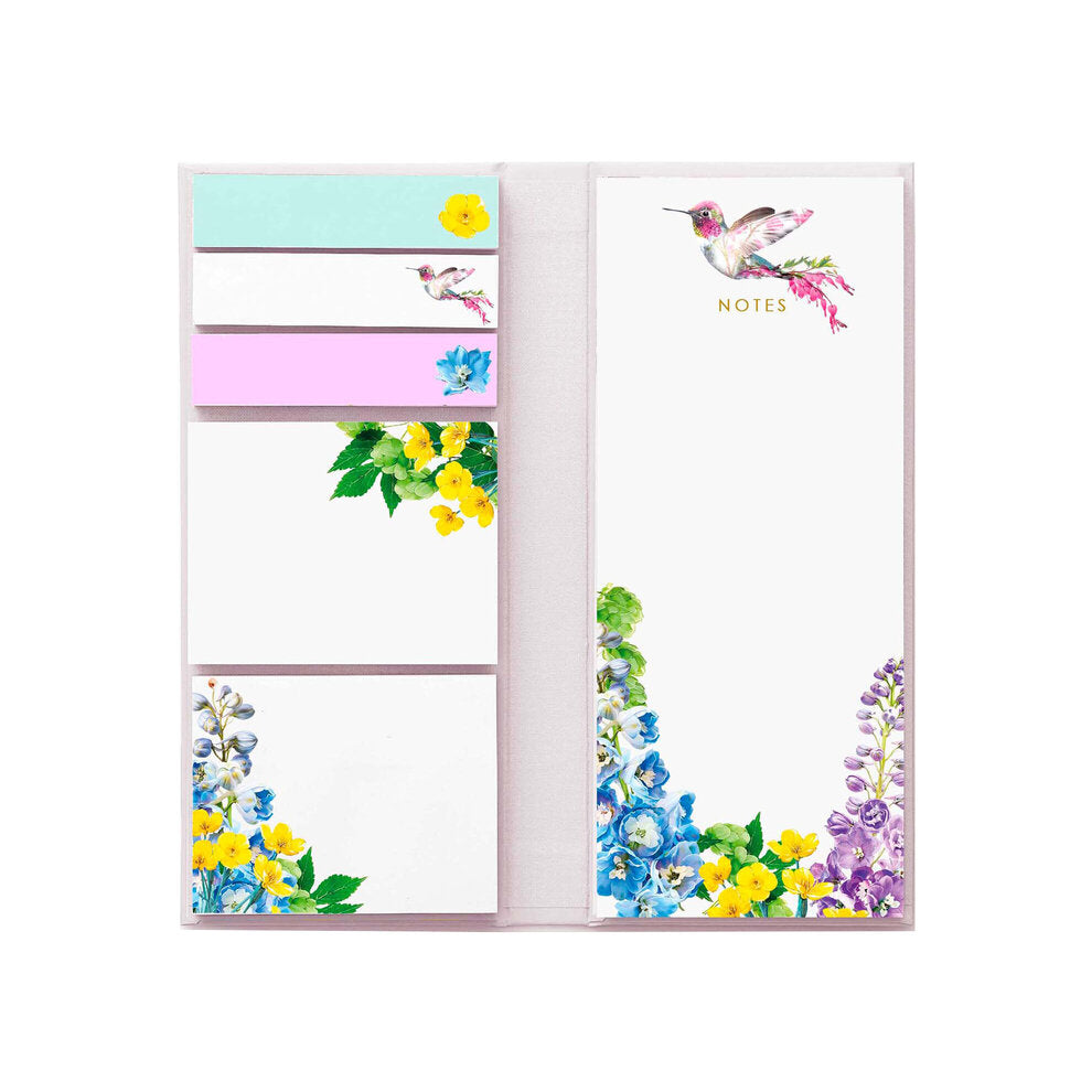 Hummingbird Sticky Notes & Notepad