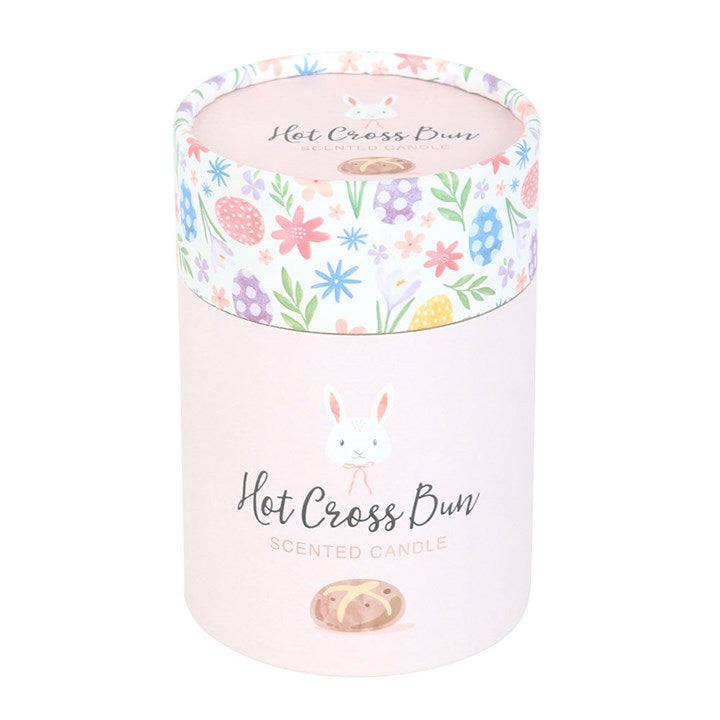 Easter Hot Cross Bun Candle