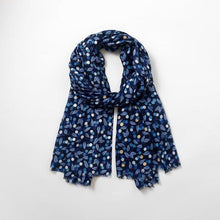 Load image into Gallery viewer, Berries Scarf - Blue
