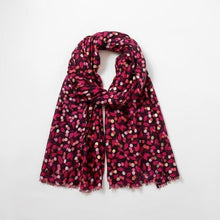 Load image into Gallery viewer, Berries Scarf - Fuchsia
