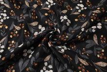 Load image into Gallery viewer, Berries In Glitter Scarf - Black
