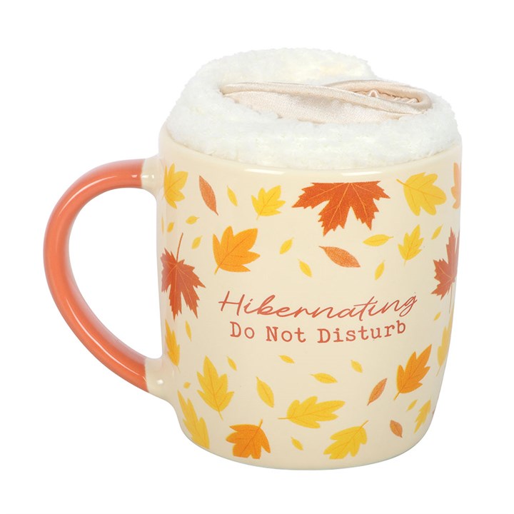 Autumn Hibernation Kit - Mug, Socks & Eye Mask