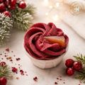 Wild Olive Festive Cranberry Cocoa Butter Bath Melt