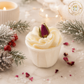 Wild Olive Winter Rose Cocoa Butter Bath Melt