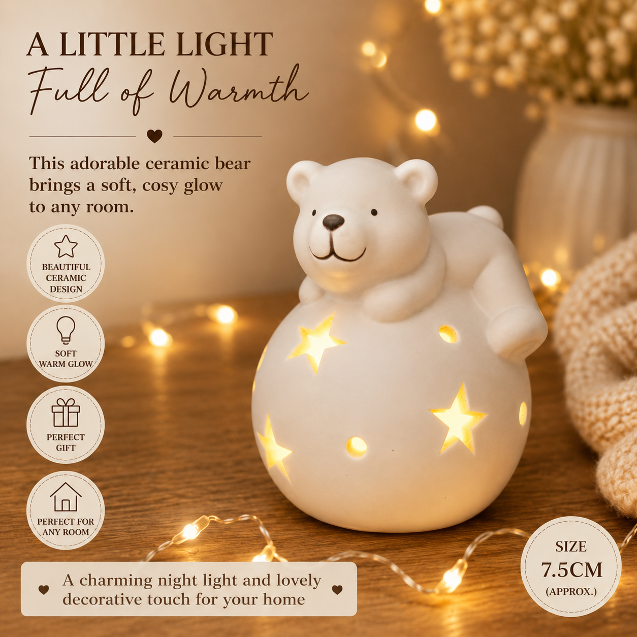 Bear LED Night Light