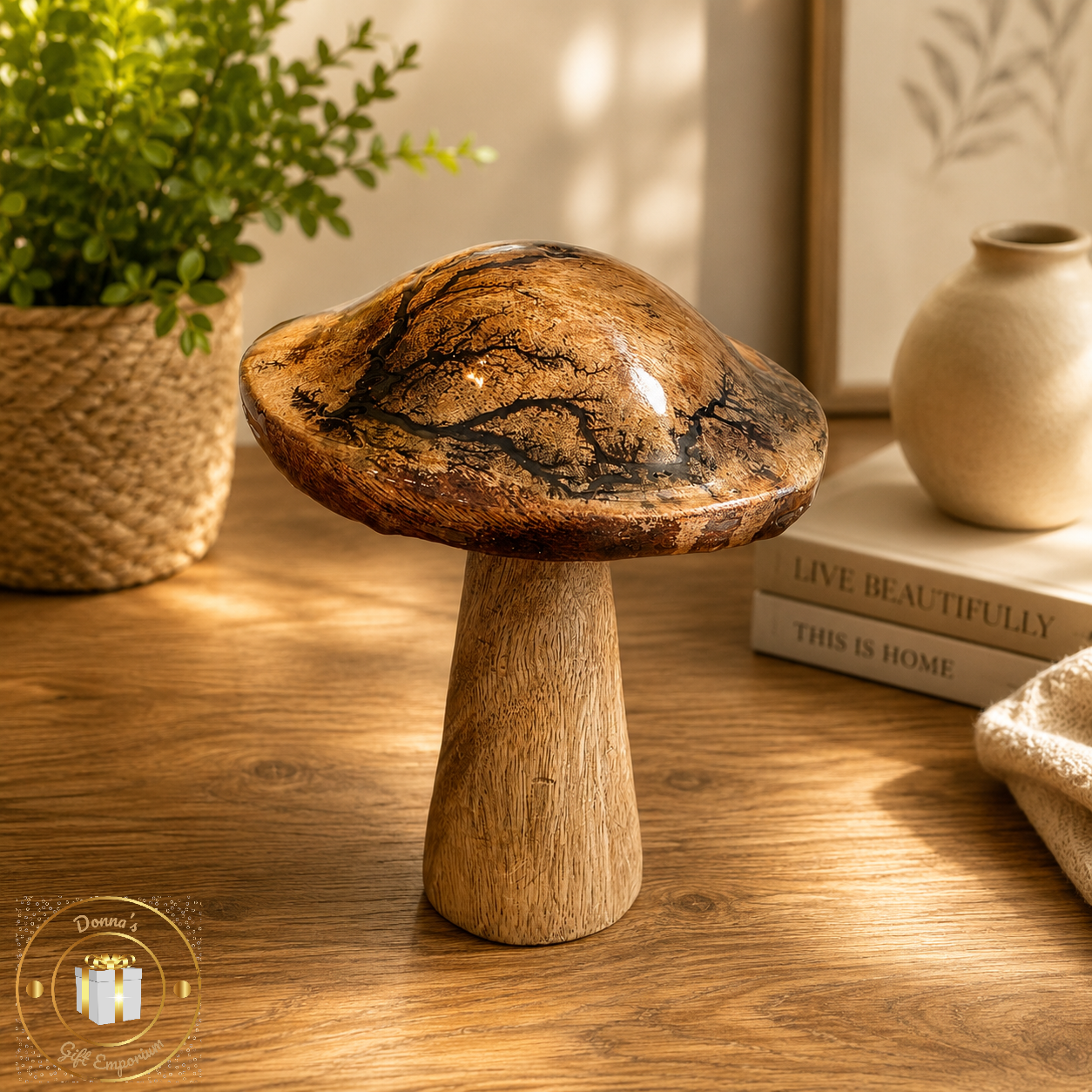 Wooden Mushroom