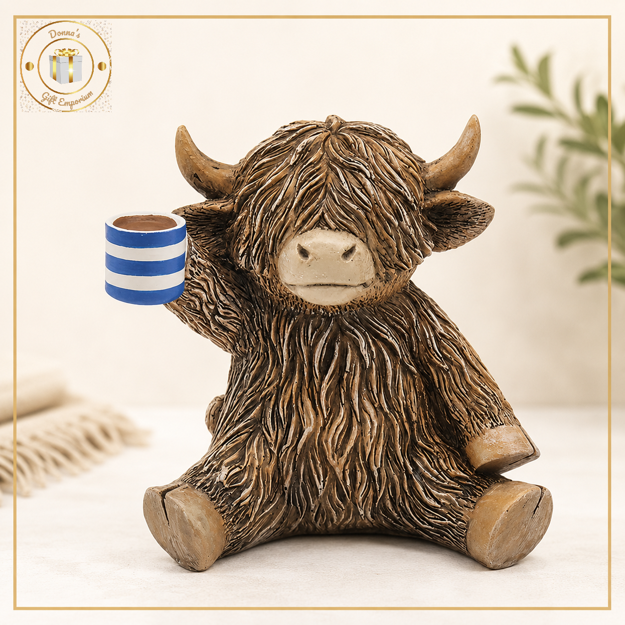 Tina Tea Cory Coffee Highland Cow