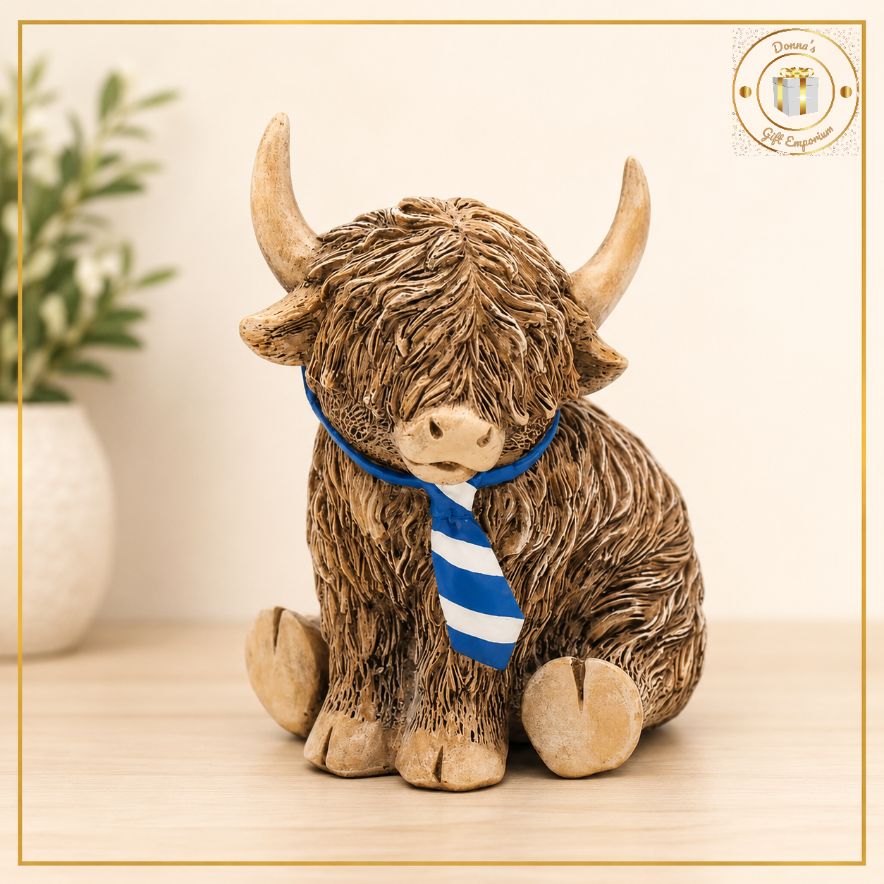 Brian Highland Cow - Tie
