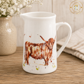 Country Life Jug - Highland Cow