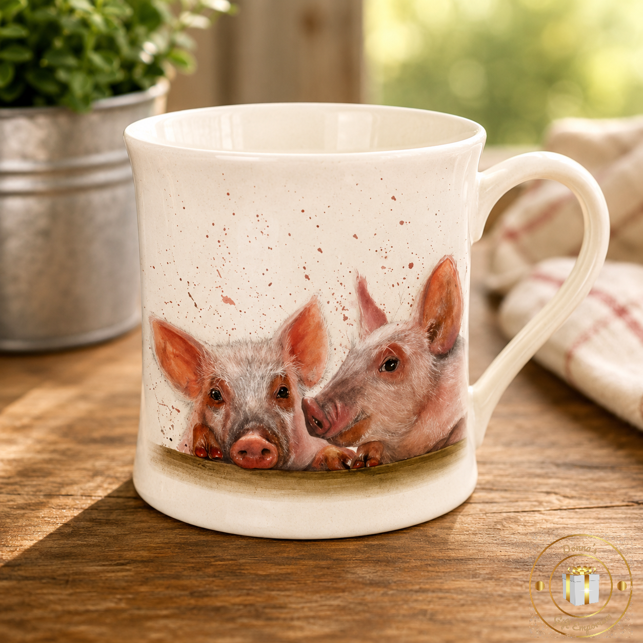 Bree Merryn China Mug - Pigs