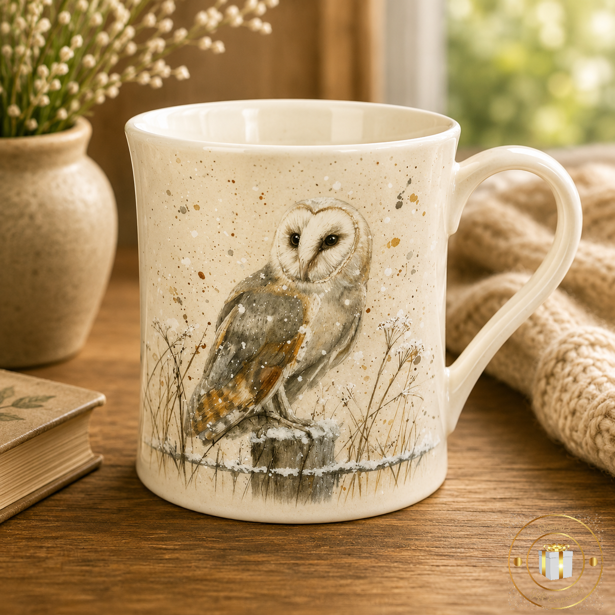 Bree Merryn China Mug - Winter Owl