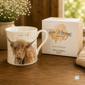 Bree Merryn China Mug - Highland Cow - Bonnie