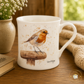 Bree Merryn China Mug - Robert The Robin