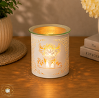Wax Warmer / Burner - White Highland Cow