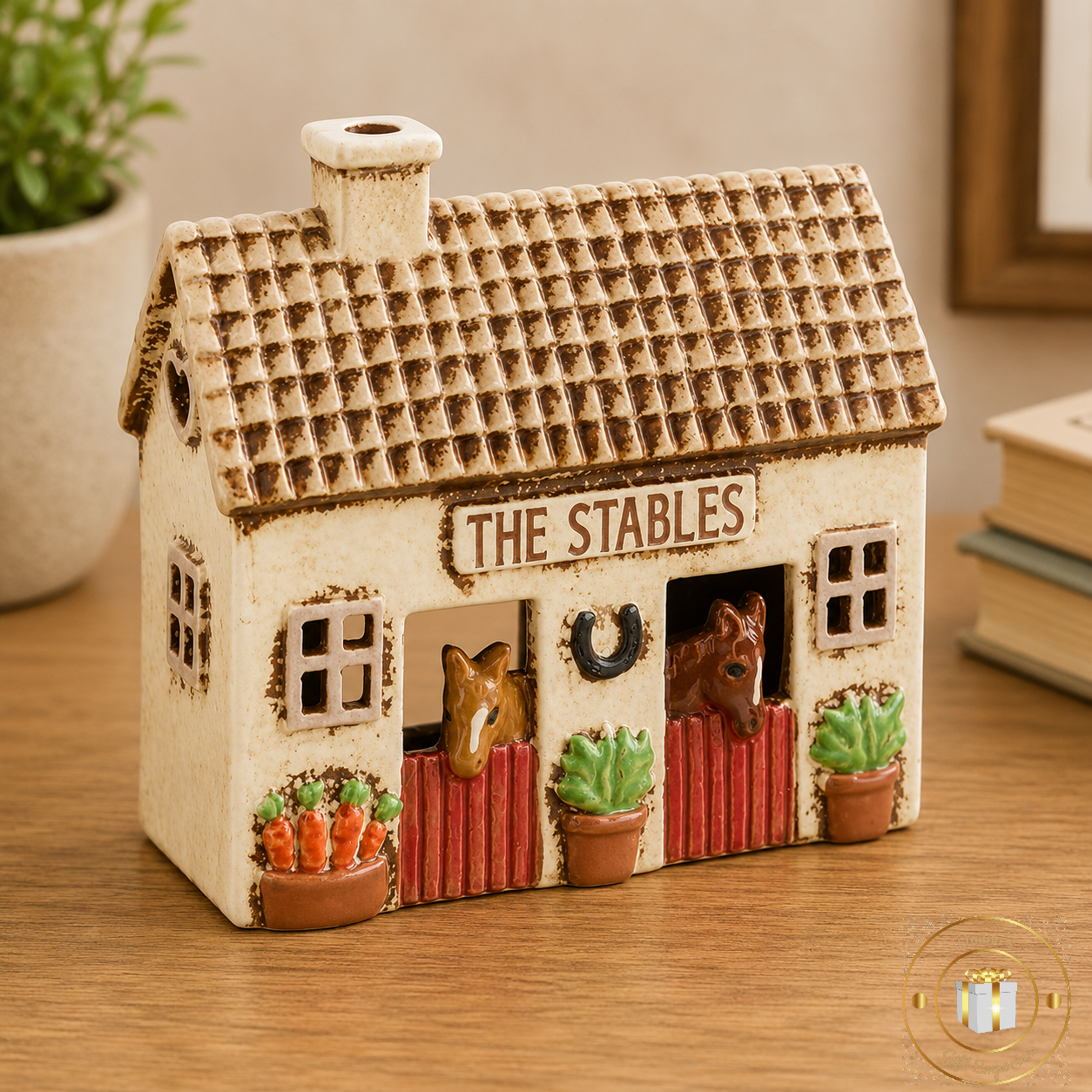 Village Pottery The Stables T-Light Holder