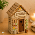 Village Pottery Garden Shed Tealight Holder