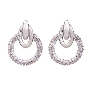 Vivienne - Geo Crystal Earrings