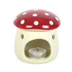 Dark Forest Mushroom Toadstool Wax Warmer Oil Burner