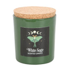 Luna Moth White Sage Candle