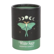 Load image into Gallery viewer, Luna Moth White Sage Candle
