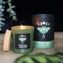 Load image into Gallery viewer, Luna Moth White Sage Candle
