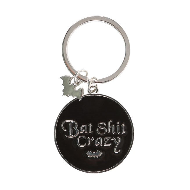 Bat Shit Crazy Keyring