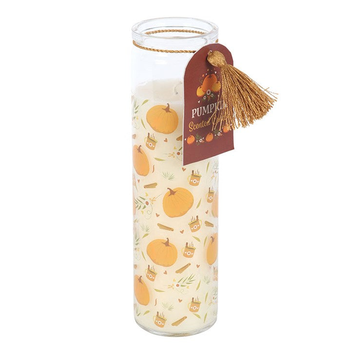 Pumpkin Tube Candle