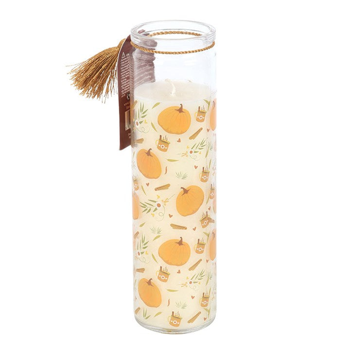 Pumpkin Tube Candle