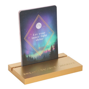 Ethereal Affirmation Cards With Stand