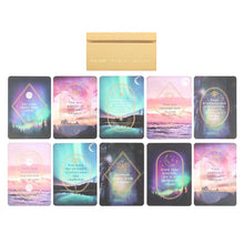 Load image into Gallery viewer, Ethereal Affirmation Cards With Stand
