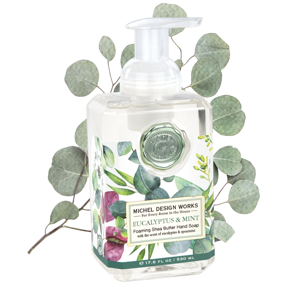 Eucalyptus & Mint Foaming Hand Soap by Michel Design Works