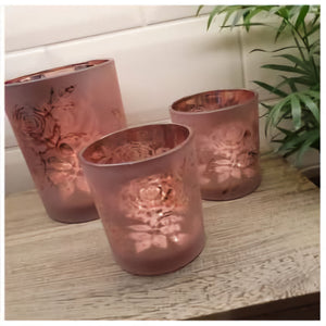 Rose T-Light Holders