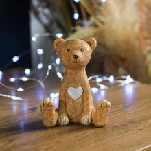 Load image into Gallery viewer, Rustic Bear With White Heart
