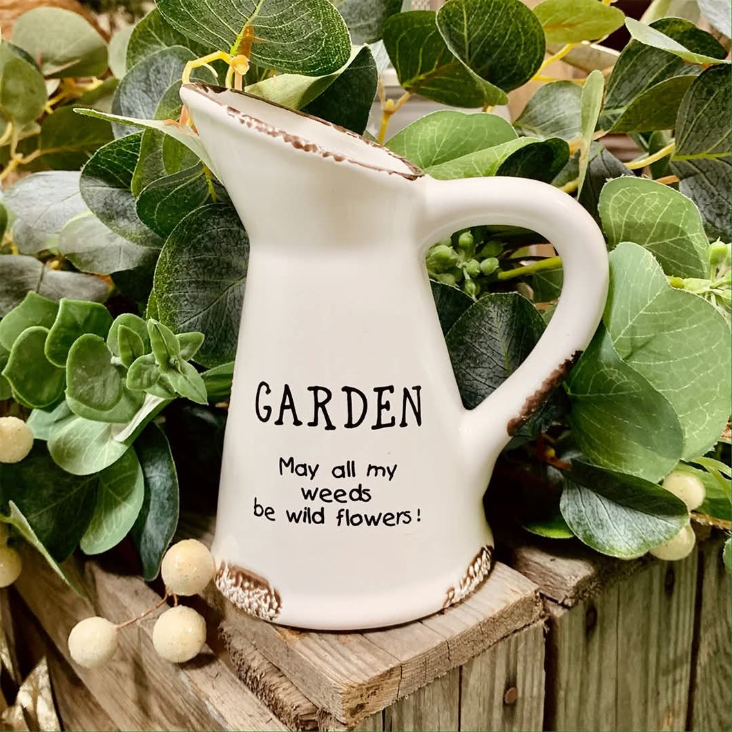 Ceramic Garden Jug