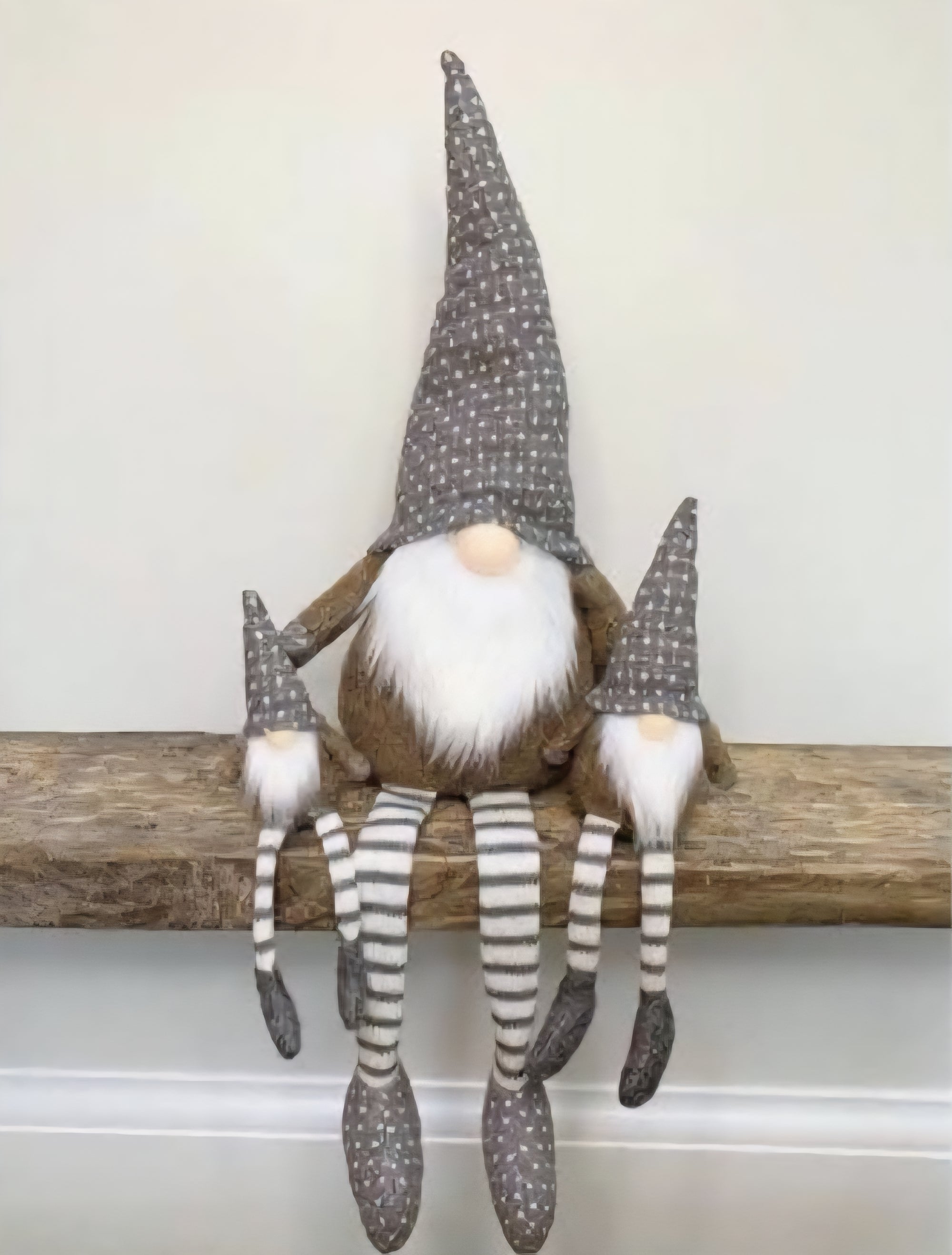 Grey & Brown Gonk -  3 Sizes