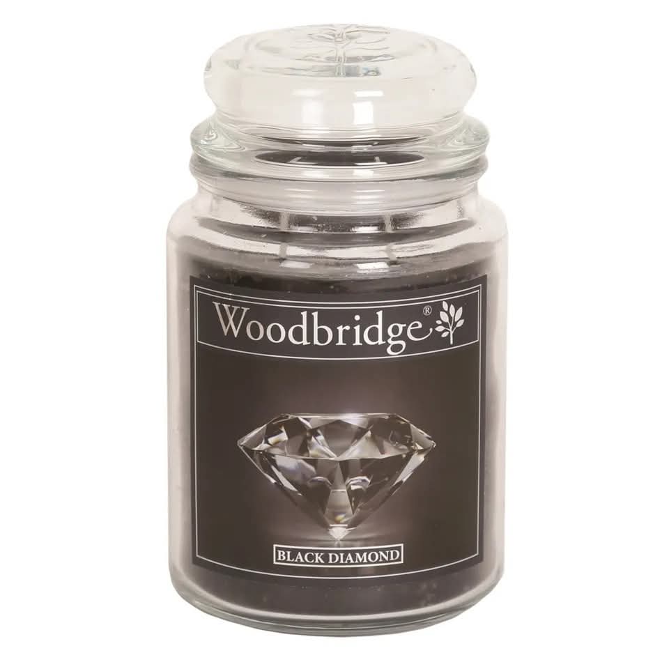 Woodbridge Black Diamond Candle Jar